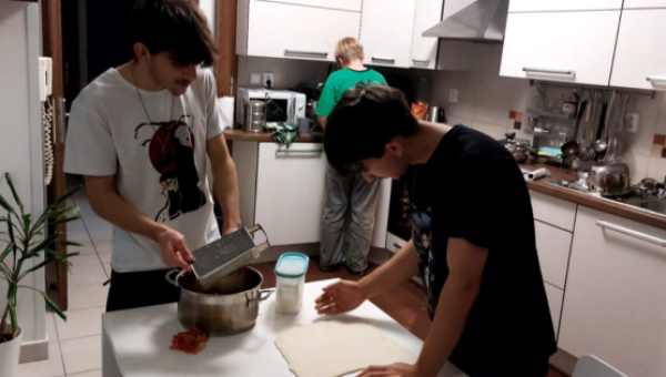 Cvičná kuchyňka v listopadu