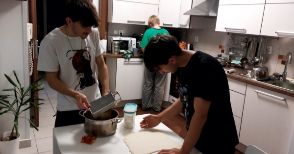 Cvičná kuchyňka v listopadu